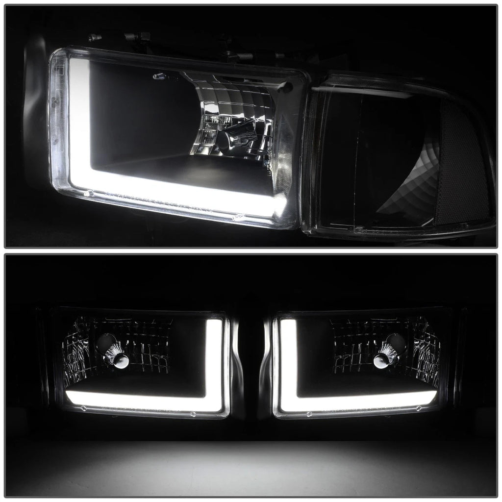 LED DRL Bar Headlight Lamps for Dodge Ram (1994–2002)