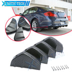 Carbon Fiber Texture Rear Bumper Diffuser for Infiniti G37 (2000–2021)