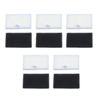 5 Piece Filter Pack for Cecotec Conga Y70 Robot Vacuum (HEPA)