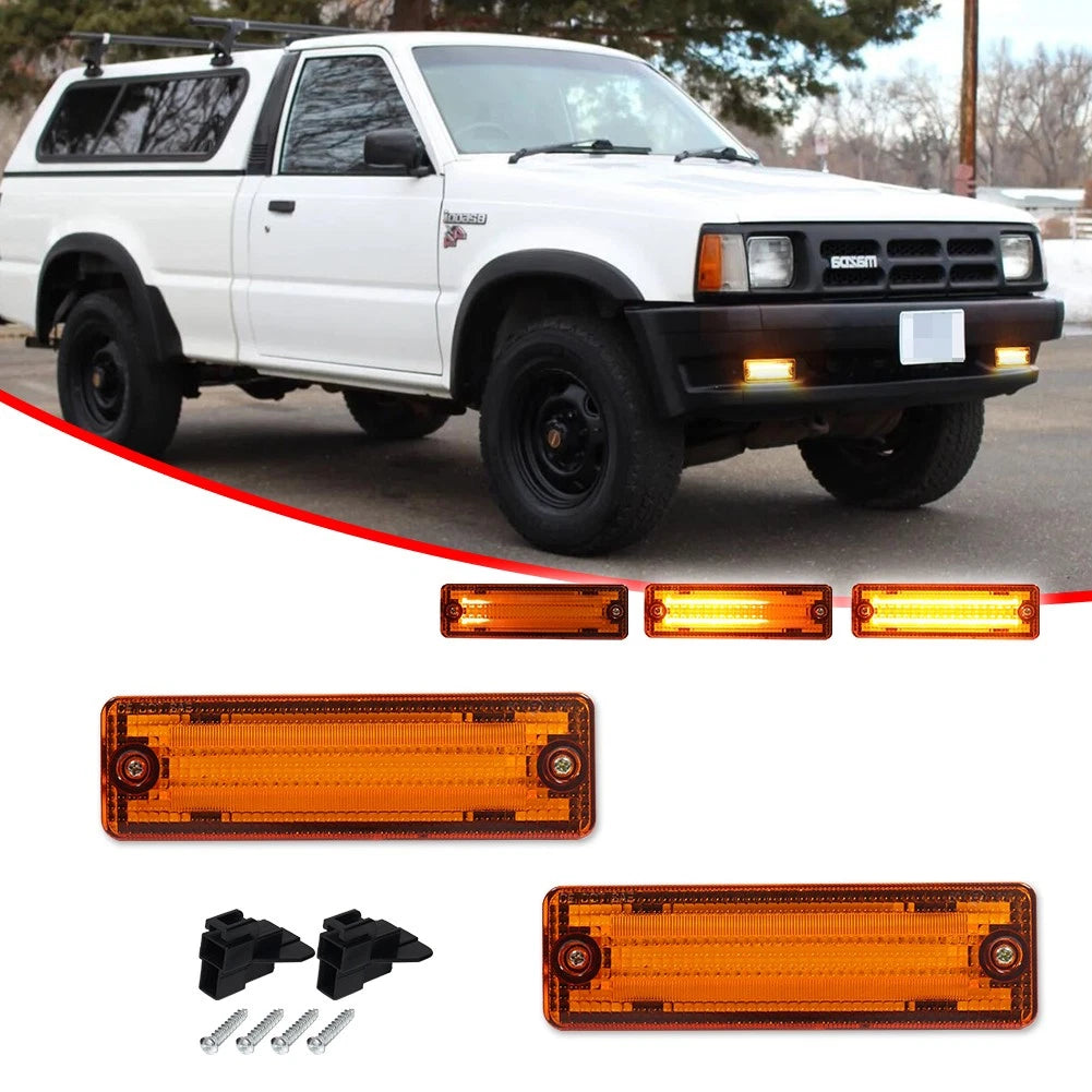 Sequential Amber LED Signal Blinker Lights for Mazda 323 626 (1983–2002)