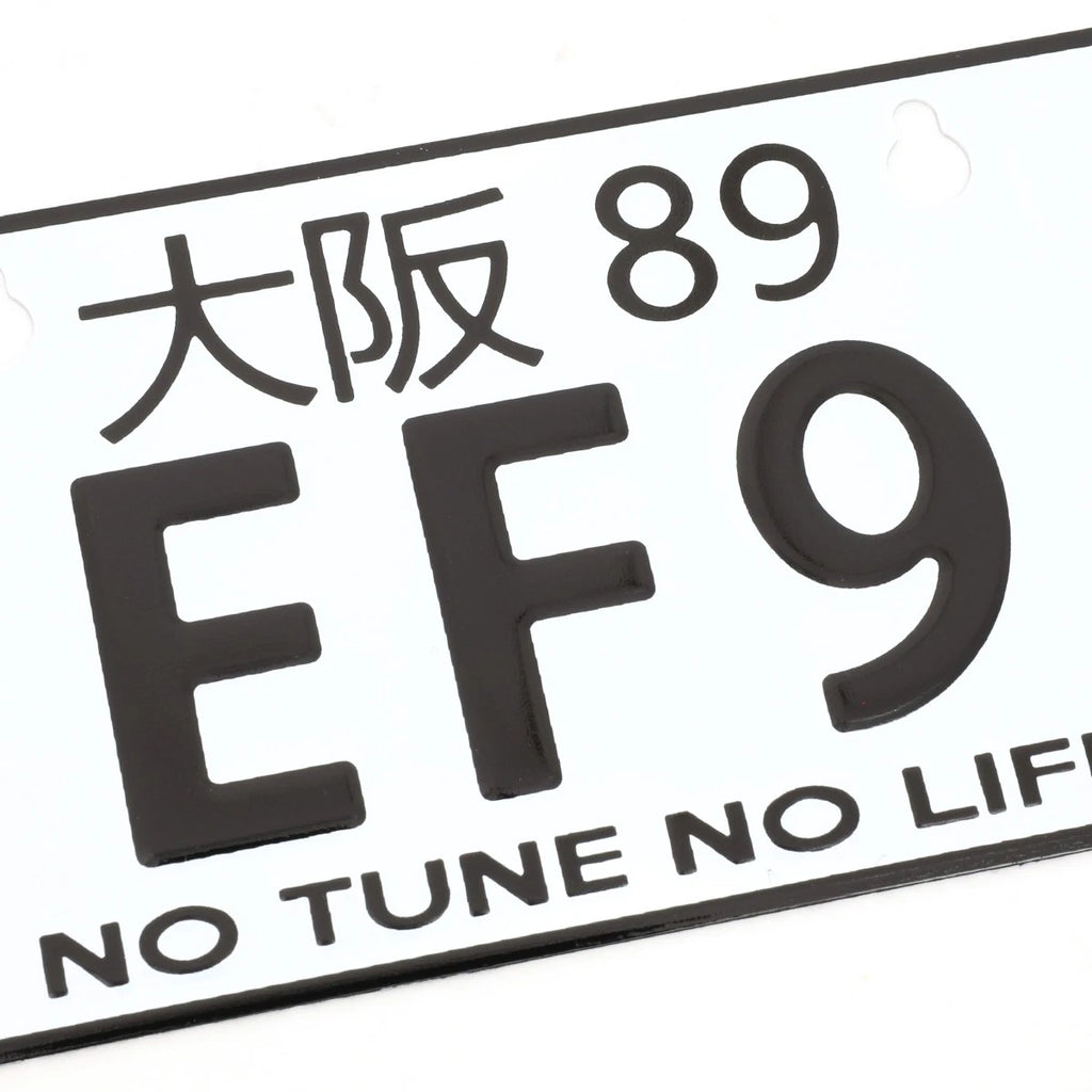NRG Innovations Aluminum Mini License Plate for Osaka 89 (MP-001-EF9)