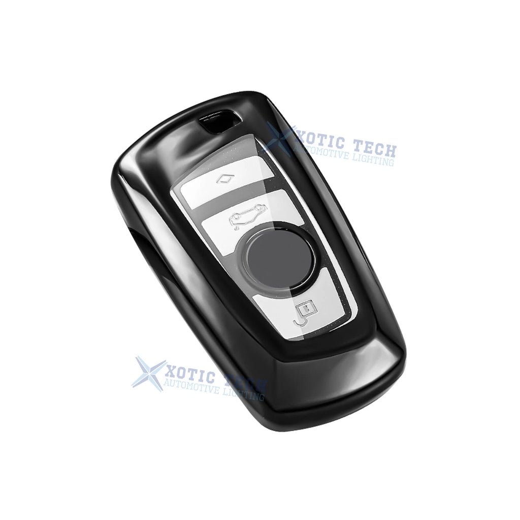 Soft TPU Remote Key Cover Holder Shell for BMW 1 3 5 7 X3 (2014-2023)