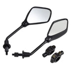 Pair 7/8" Rear View Side Mirrors M8 for Kawasaki Honda Yamaha Suzuki BMW Ducati (All Years)