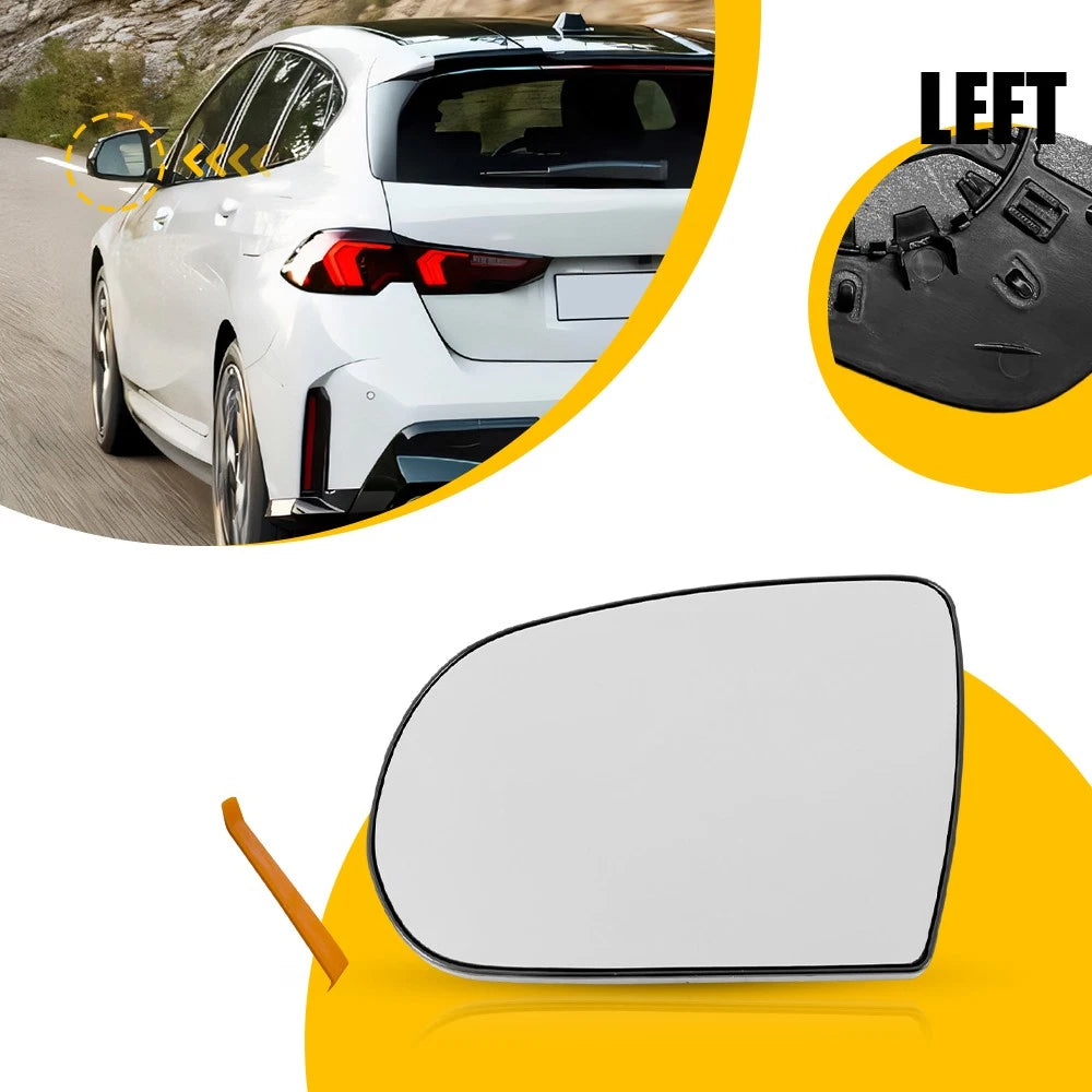 Driver Side Door Mirror Glass Non-Heated 68228911AA for Jeep Cherokee (2014–2023)