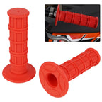 Soft Rubber Hand Grips for ATV MX Dirt Bike (7/8" & 1")