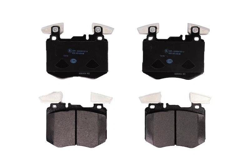 Set of 4 Front Disc Brake Pads for Mercedes-Benz GLC300 (2019–2023)
