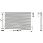 Replacement A/C Condenser for Chevrolet Cruze (2016–2019)
