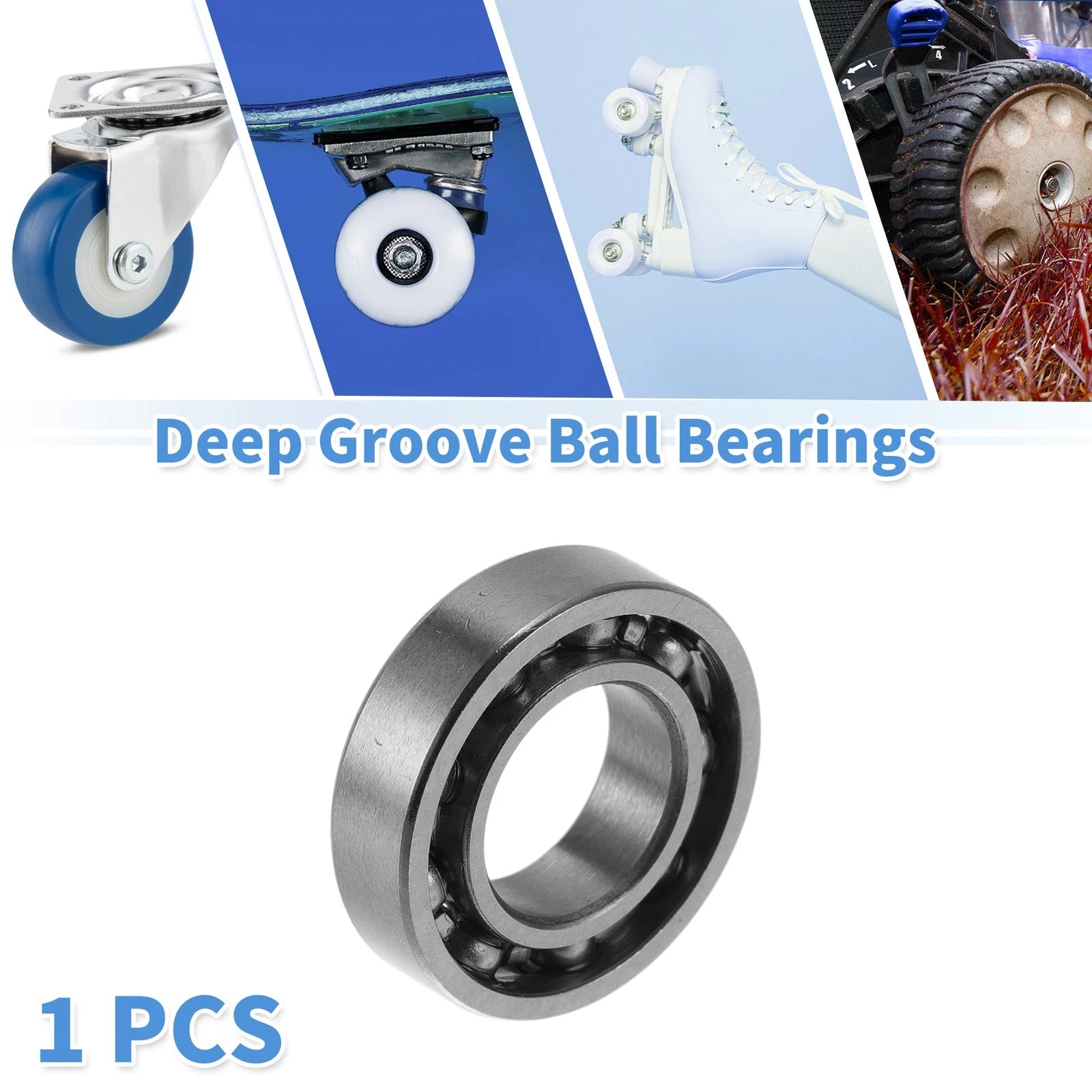 6900 Deep Groove Ball Bearing for Scooter Skateboard Wheel (P5, 10x22x6mm)