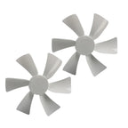 6 Inch RV Trailer Camper Bathroom Exhaust Vent Fan Blades Replacement  pcs