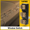 Master Power Window Door Switch for Hyundai Sonata (2011–2015) Beige