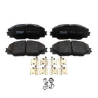 Set of 4 TRW Pro Front Ceramic Brake Pads for HS250h, Vibe, xB, xD, Corolla, Matrix, RAV4 (2009–2019)