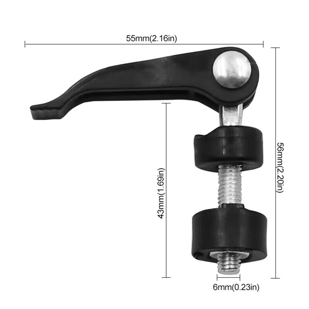 Attaching Clamp for - 1PC Red 5556mm Stainless Steel