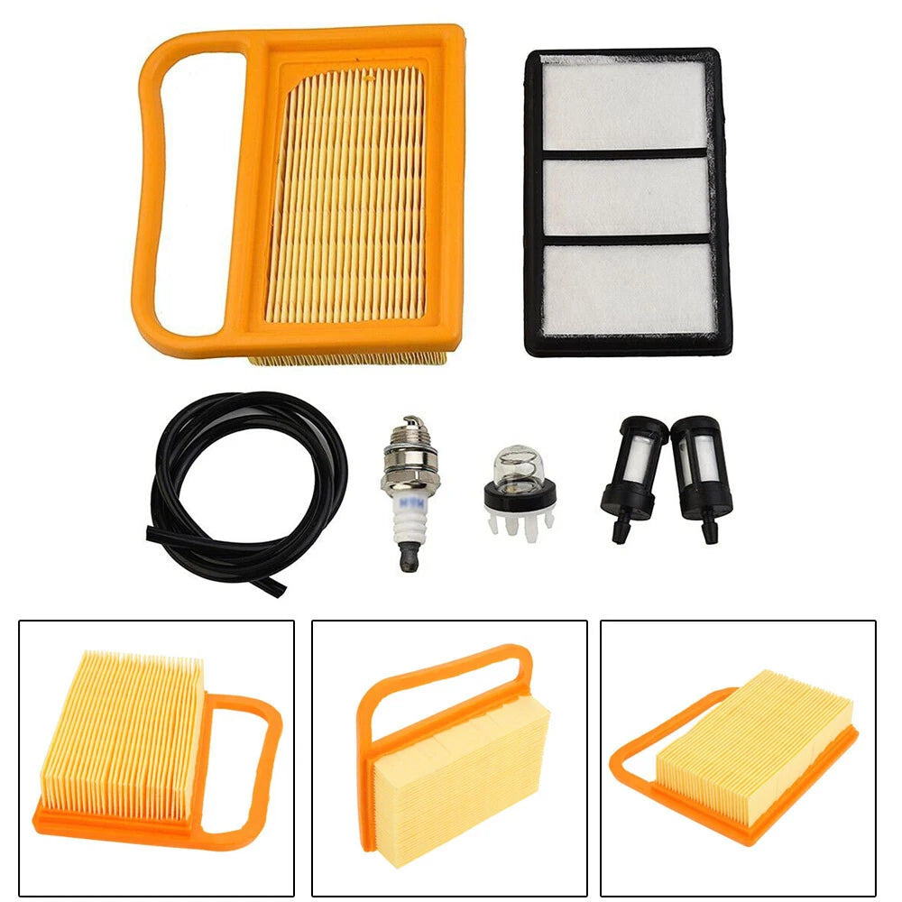 Air Fuel Filter Primer Bulb Spark Plug Kit for STIHL TS410 TS420 TS480 TS500i (2000–2023)