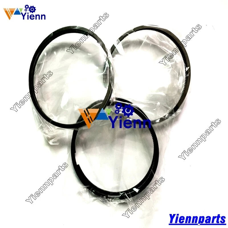 Piston Kit Ring Set for Yanmar 3TNE72 3TNE72K 3TNE74E (AF150 AF160)