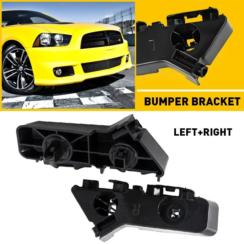 Set of 2 Front Bumper Support Brackets for Dodge Charger (2011–2014)