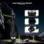 Fuel Injectors for Chevrolet Impala Malibu Venture Oldsmobile Alero (2000–2005)
