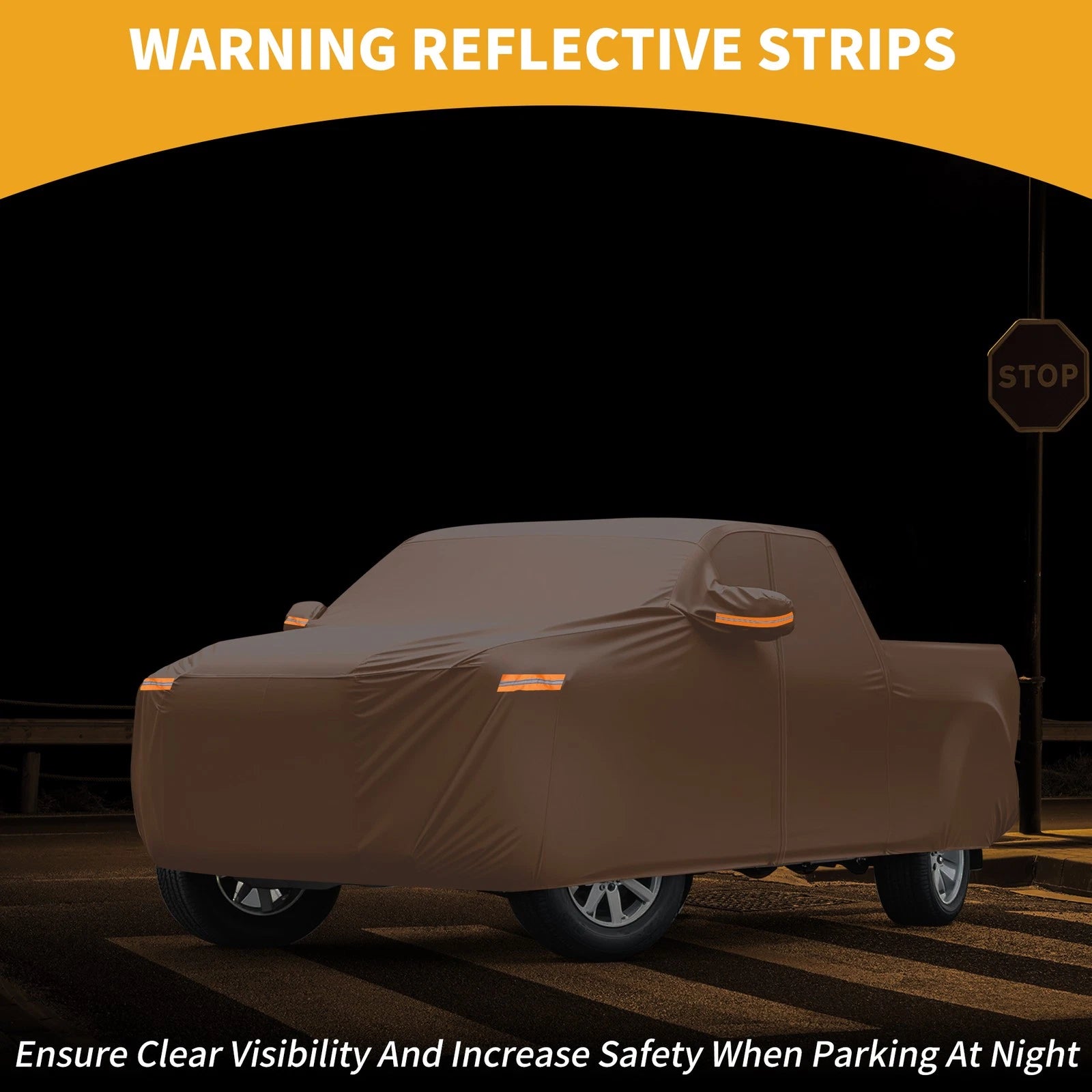 Car Cover Waterproof All Weather for Ford Maverick (2022–2023) 210D-PU Zipper