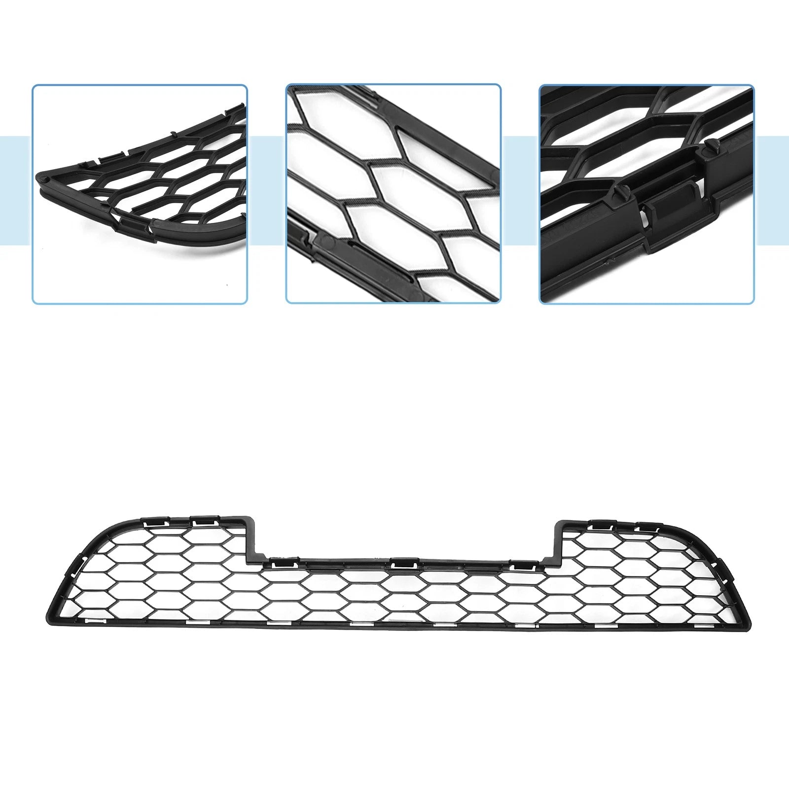 Front Lower Bumper Grille for Nissan Sentra (2015–2018) Black