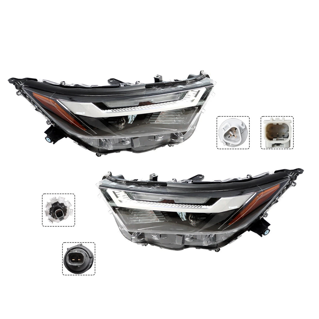 LED Headlight Assembly Pair for Toyota RAV4 (2022–2024) 811500R350 811100R350