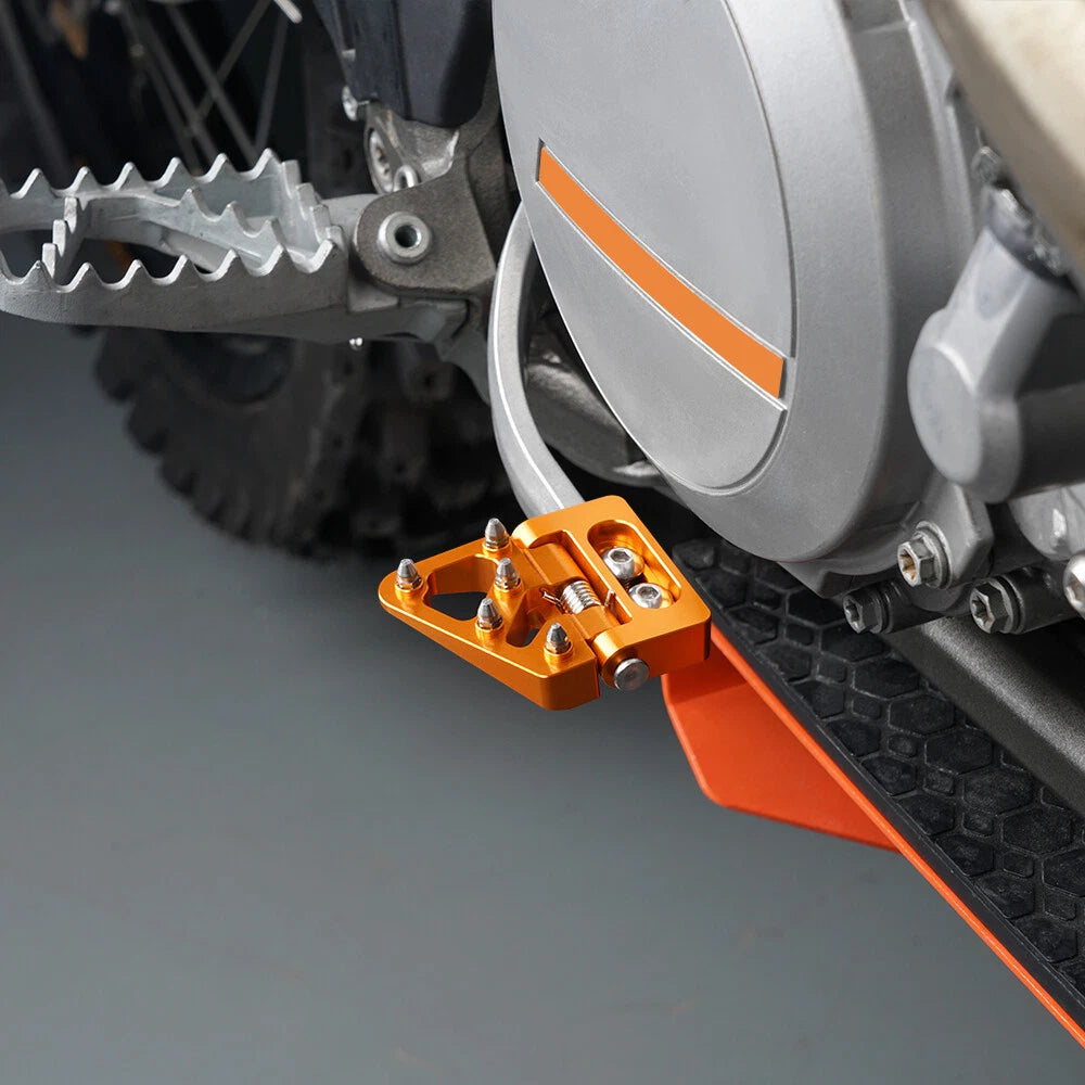 CNC Wide Folding Brake Pedal Tip for KTM 390 790 890 1290 Adventure (2021–2023)