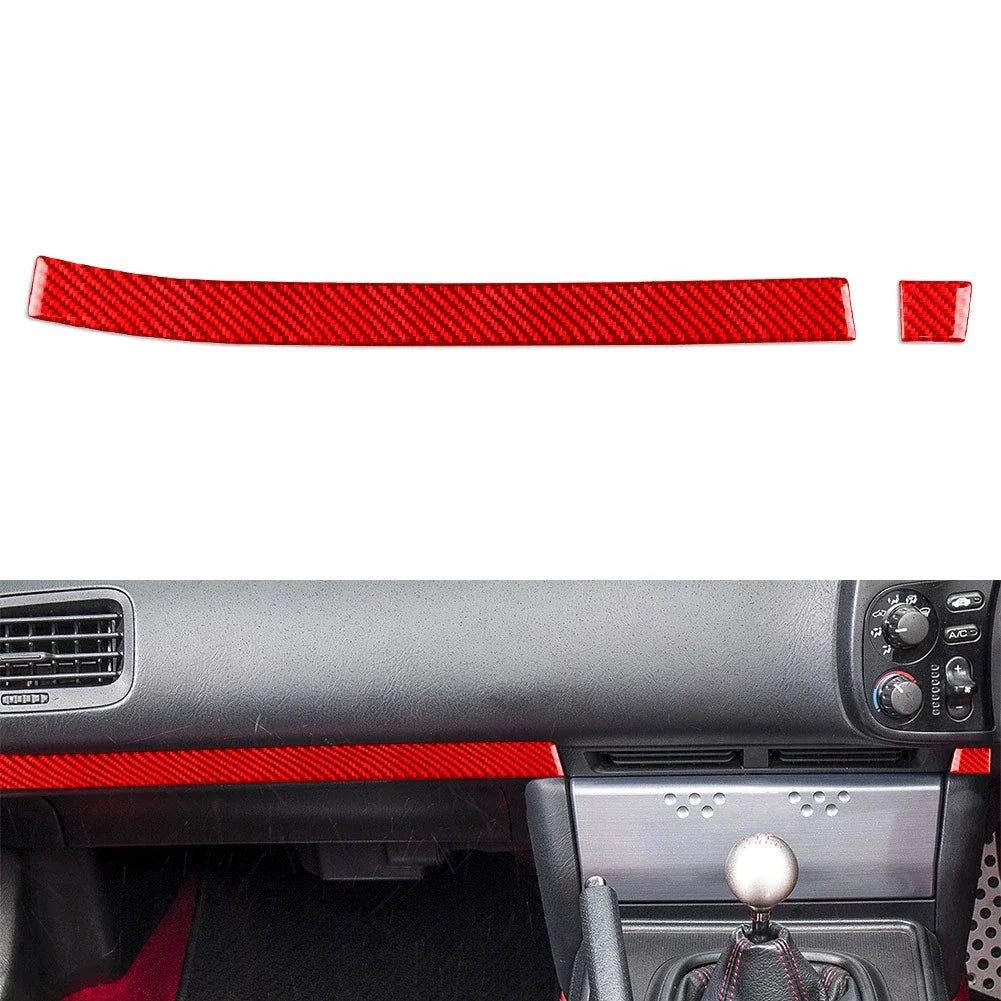 Center Console Dashboard Trim Cover for Honda S2000 (2004-2009)  Red