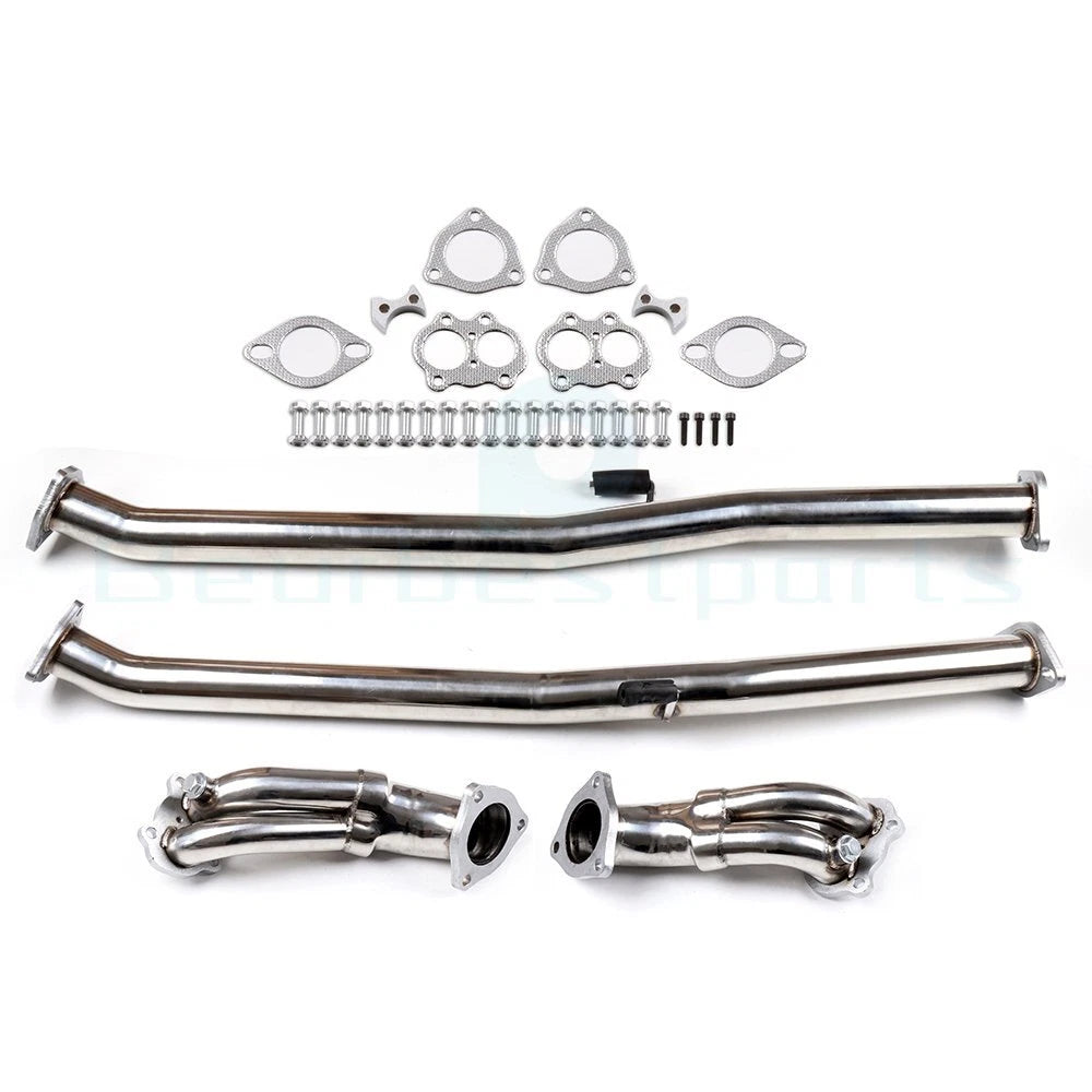 Stainless Steel Exhaust Pipe for Nissan 300ZX Turbo (1990–1996) VG30DETT