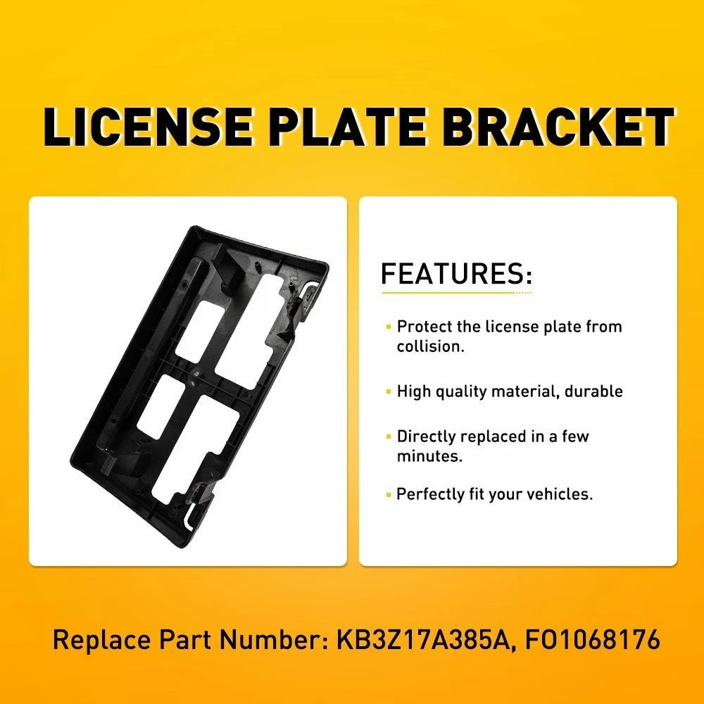 Front License Plate Bracket for Ford Ranger (2019–2022) KB5Z-17A385-A