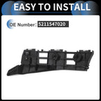 1pc Right Front Bumper Retainer Bracket No. 5211547020 for Toyota Prius (2010–2015)
