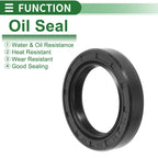 Set of 5 Oil Seal Rotary Shaft Seal NBR Rubber 38x55x10mm