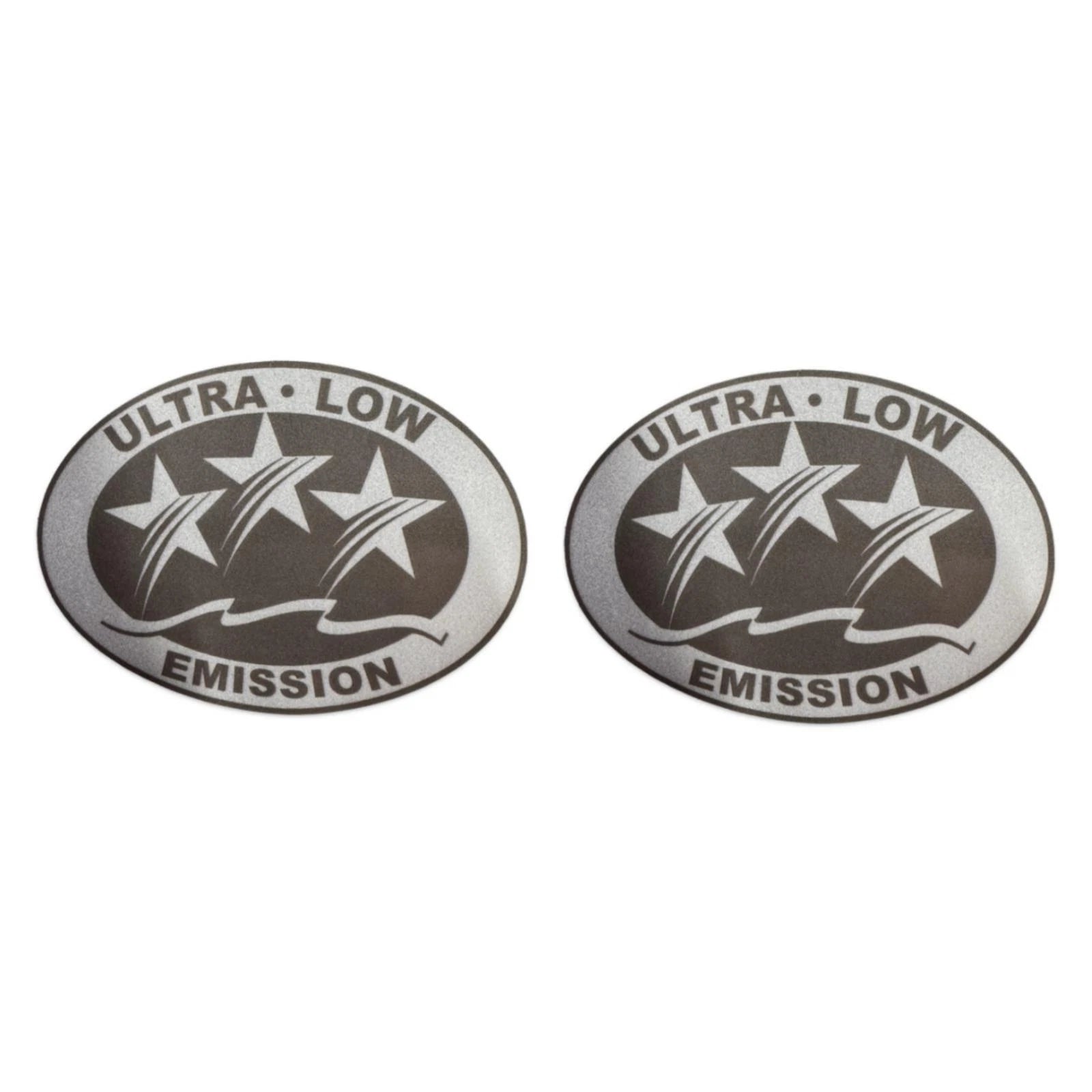 2X Ultra Low Emission Sticker Decal for Mercury Johnson (Light Gray)