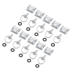 Set of 10 Quick Release Fasteners for Fairing Bolts T9