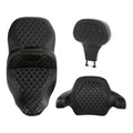Driver Passenger Seat Backrests Pads for Harley Touring Road Glide (2014-2023)