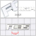 Chrome Bumper Trunk Grill Emblem Decal Badge for Mazda RX-7 FC3S (1986–1991)