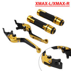 Set of 2 Extendable Brake Clutch Levers for Yamaha XMAX300/400 (2017–2023)