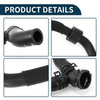 Radiator Hose Coolant Pipe for Volkswagen Golf Alltrack (2017–2019) Rubber