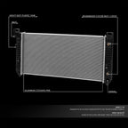 OE Style Aluminum Replacement Radiator for Silverado Sierra 1500 (2005–2013) DPI 2946