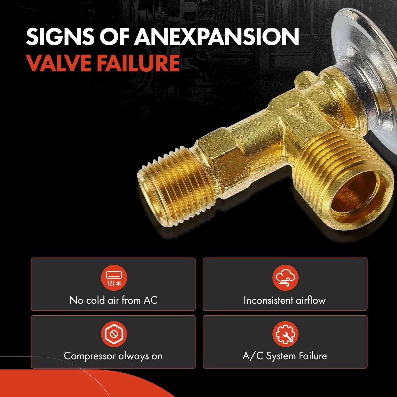 A/C Expansion Valve for Honda Accord (1982–1983)