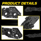 Front Left Bumper Bracket Retainer for Subaru Legacy Outback (2015–2019)