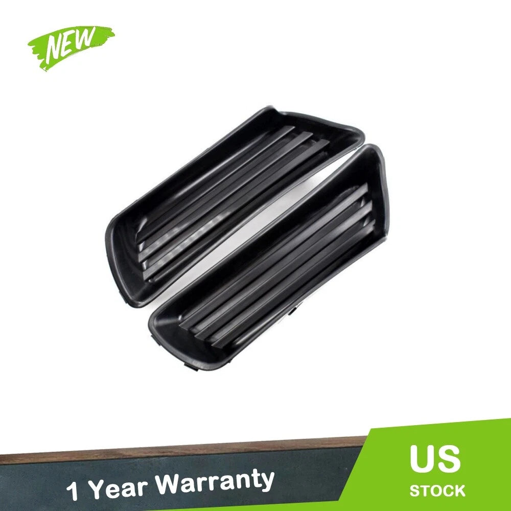 Set of 2 Black Plastic Fog Light Covers for Toyota Camry (2007–2009) 52127-06050