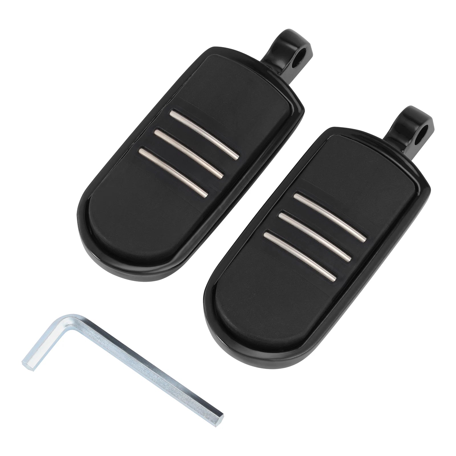 Foot Pegs for Harley Touring, Glide, Softail, Sportster 883, 1200 (2000–2023)
