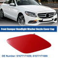 Front Right Bumper Headlight Washer Nozzle Cover Cap for BMW 328i Red