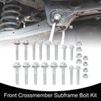 Set of 4 Front Crossmember Subframe Bolts No.68211659AA for Dodge Caliber (2007–2012)