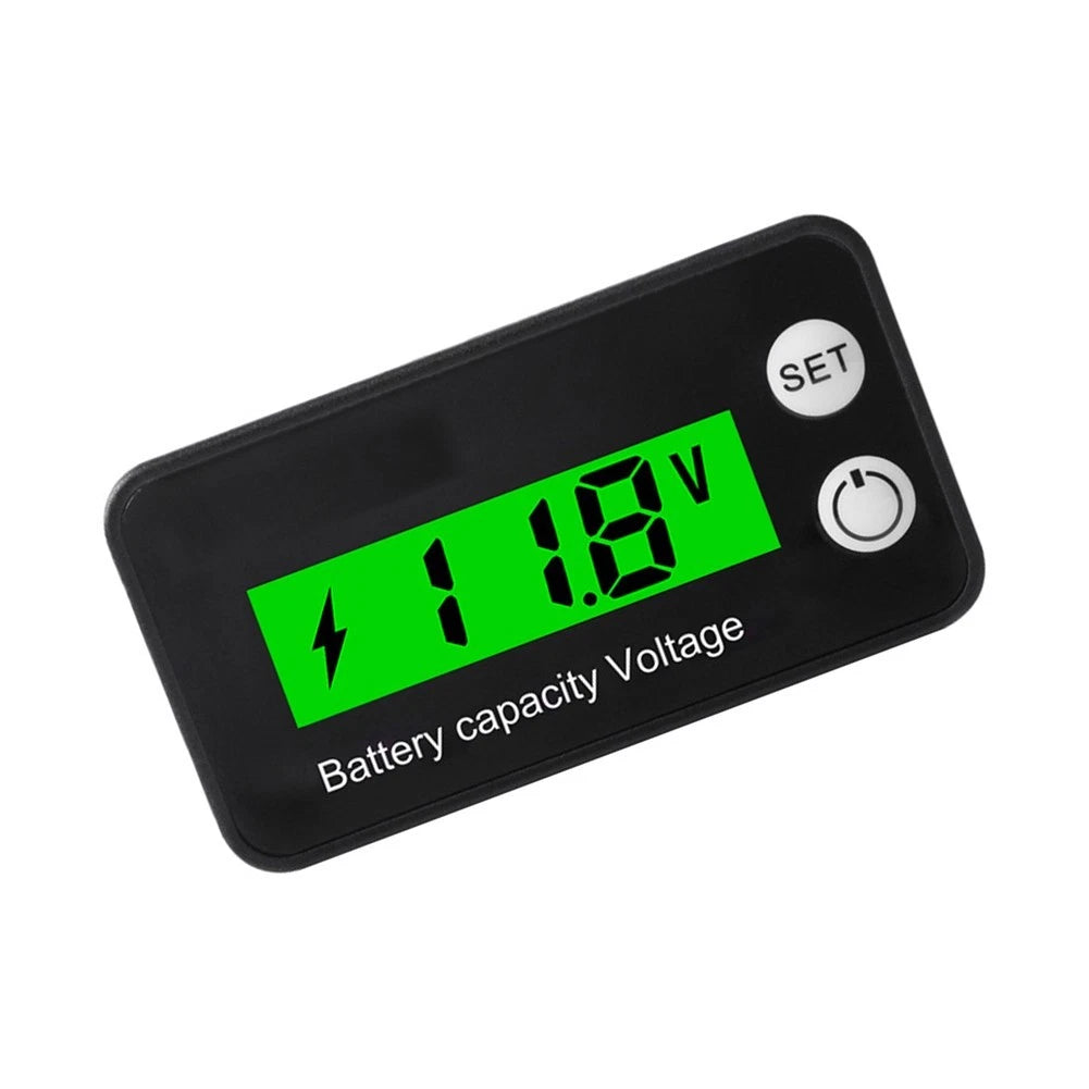 Digital Voltmeter DC 8-100V for Automotive Use with Reverse Polarity Protection