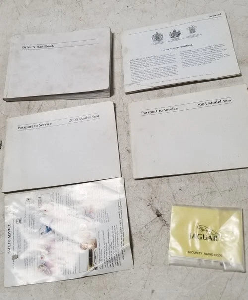 Owners Manual Collection for Jaguar S-Type (2003)