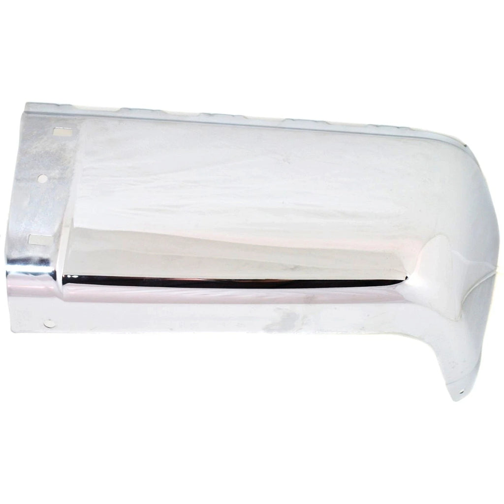 Rear Right Bumper End for Chevrolet Silverado 1500, Sierra 1500 (2007–2013) Chrome