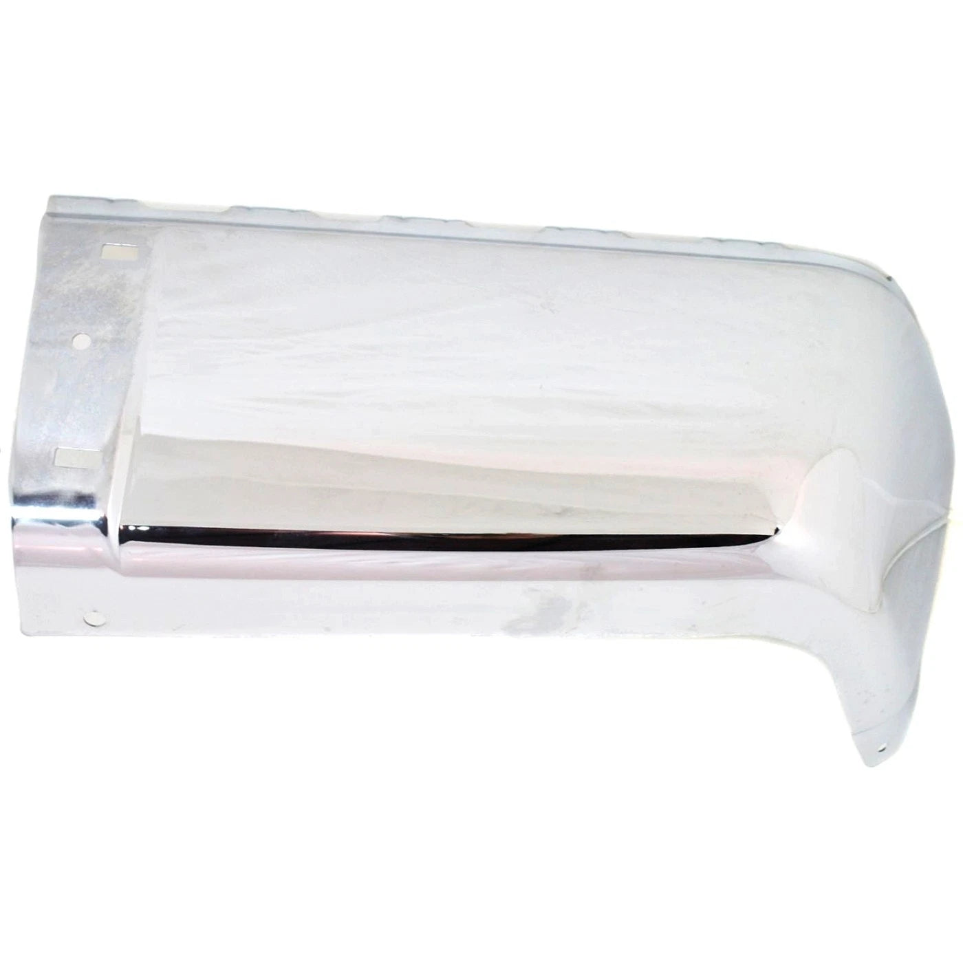 Rear Right Bumper End for Chevrolet Silverado 1500, Sierra 1500 (2007–2013) Chrome