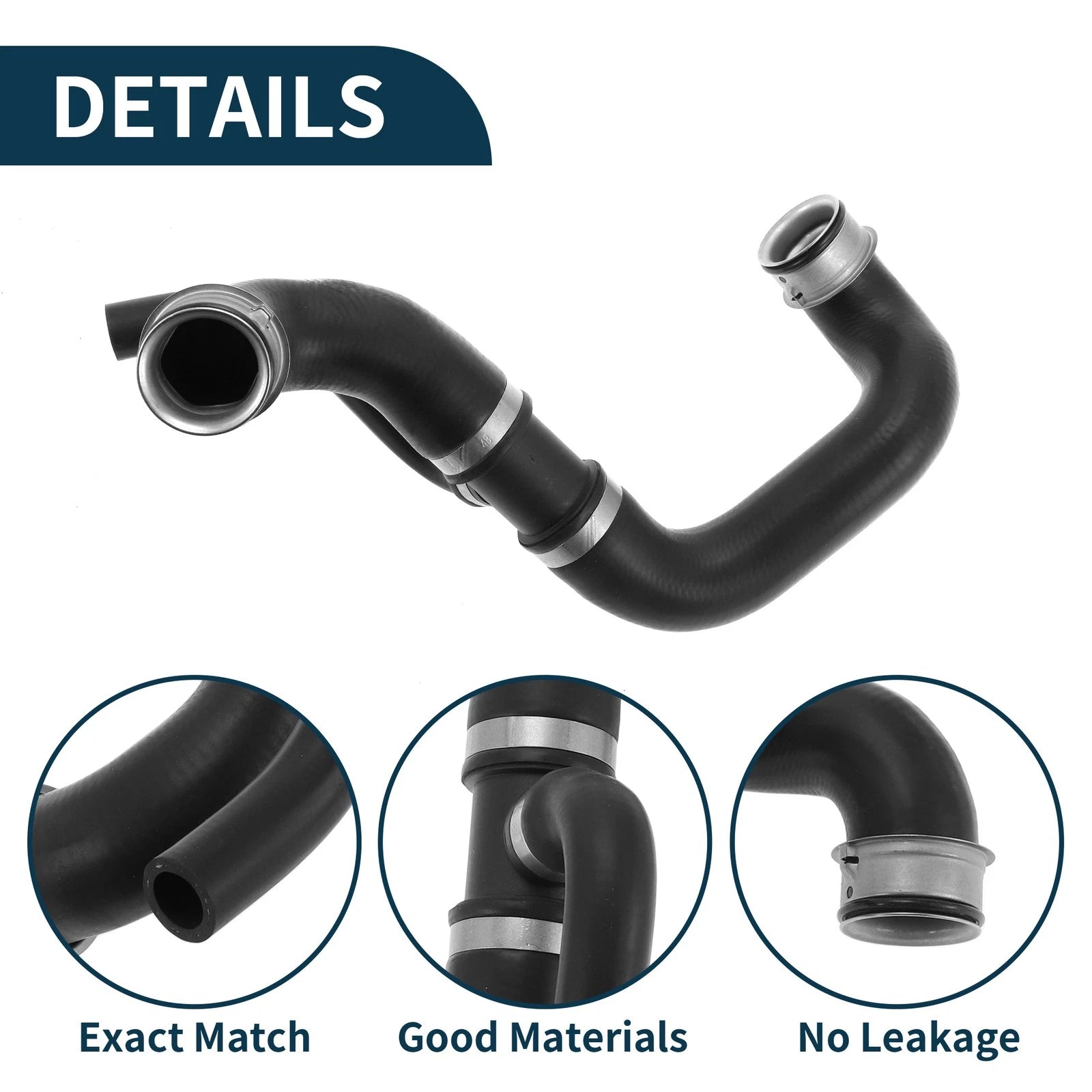 Radiator Hose for Mercedes-Benz CLS550 E550 (2007–2011) No.A2115015182