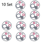 10x Carburetor Bowl Gasket Kit for Honda GX340 GX390 (16010-ZE2-812)