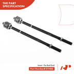 6x Inner Outer Front Lower Tie Rod Ball Joint for Dodge Durango Dakota (1998-2004)