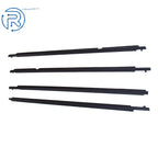 Set of 4 Weatherstrip Window Moulding Trim Seal for Toyota Corolla (2009–2012)